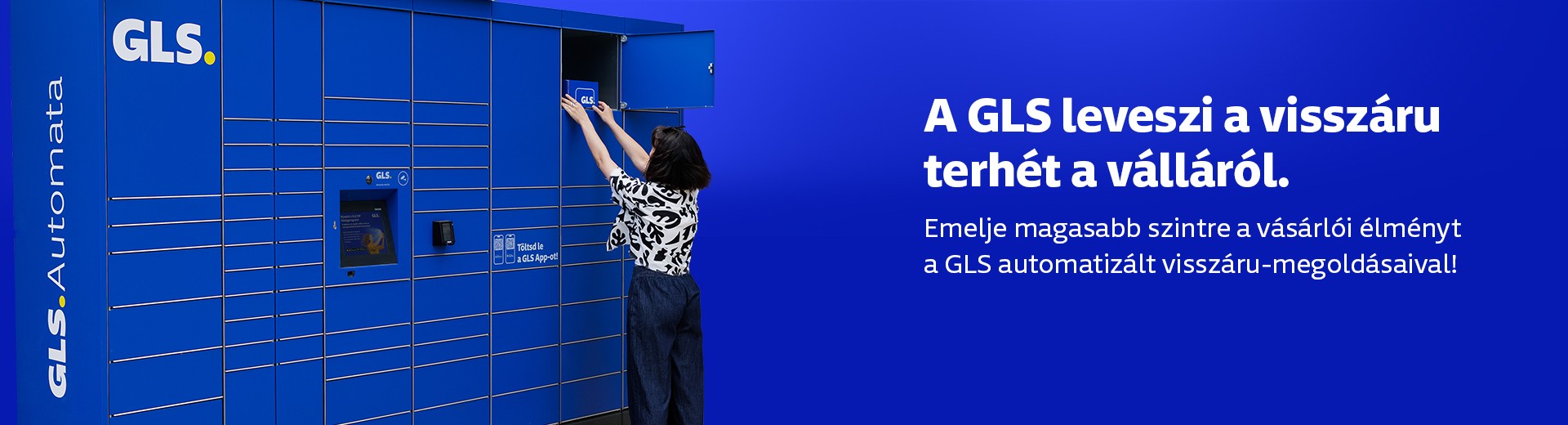 GLS Automatákban feladható és átvehető a csomagja.