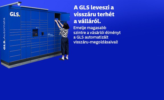 GLS Automatákban feladható és átvehető a csomagja.